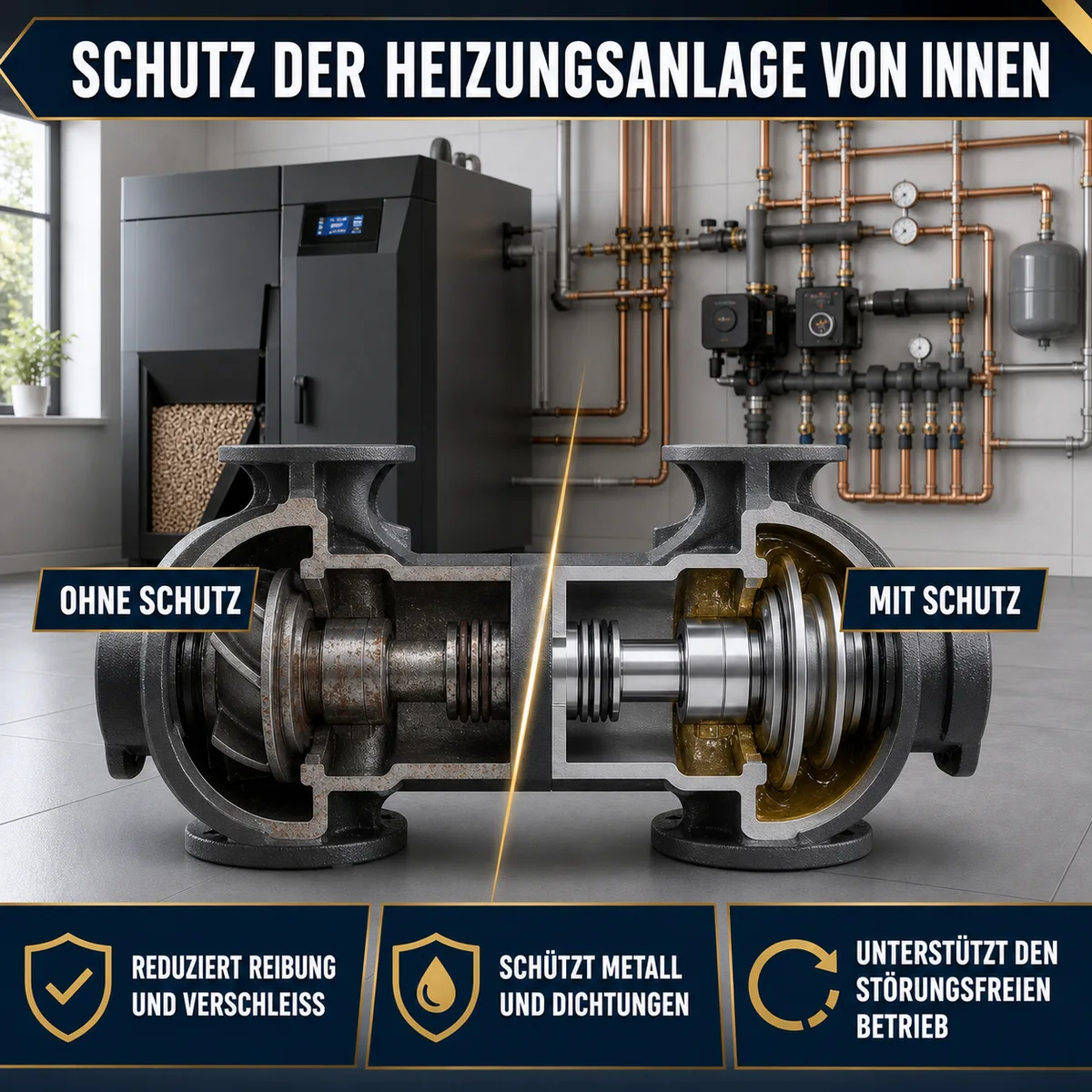 ESANDOL pro line Flüssiges Schmiermittel für Holzpelletkessel