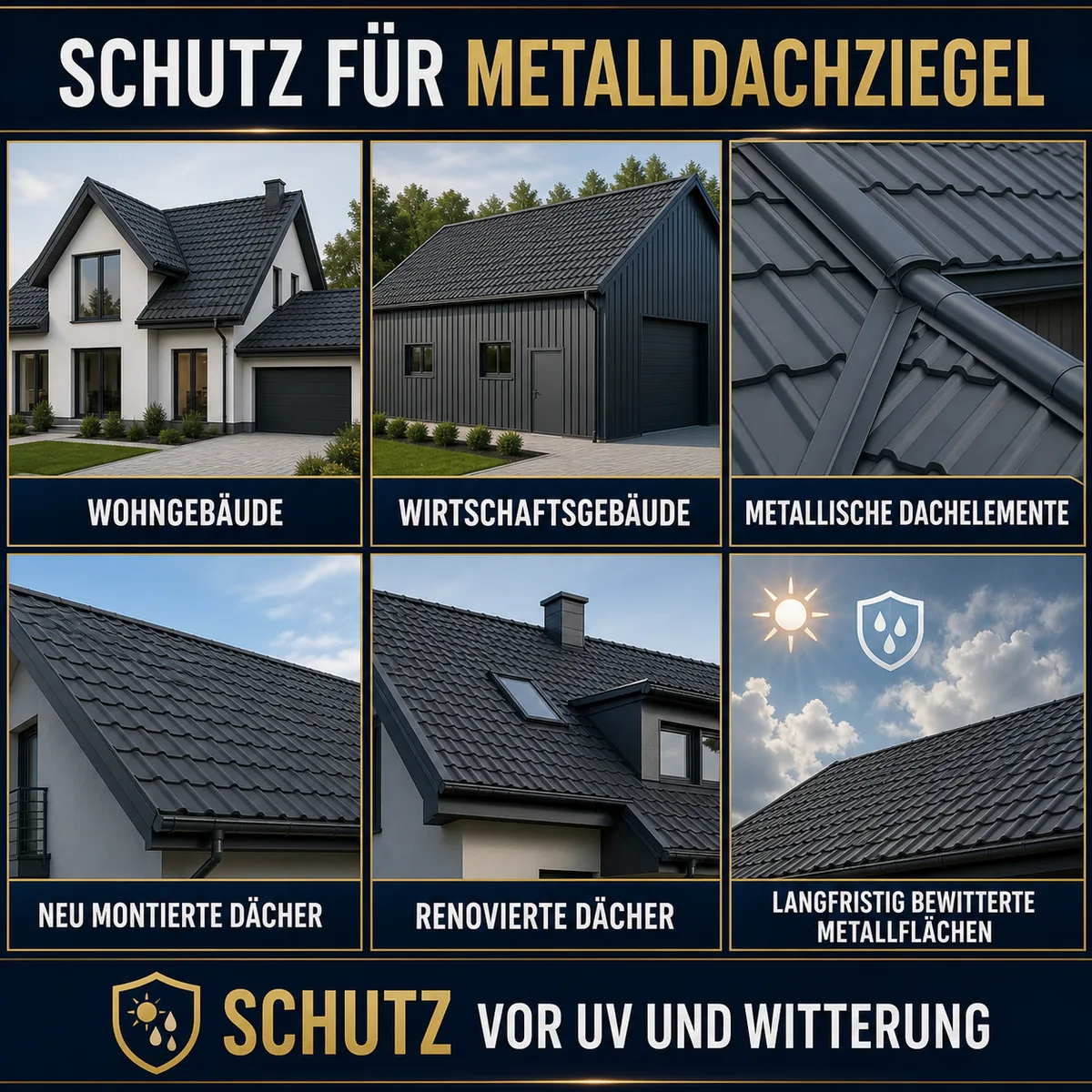 ESANDOL pro line Schutzschicht Metallziegel