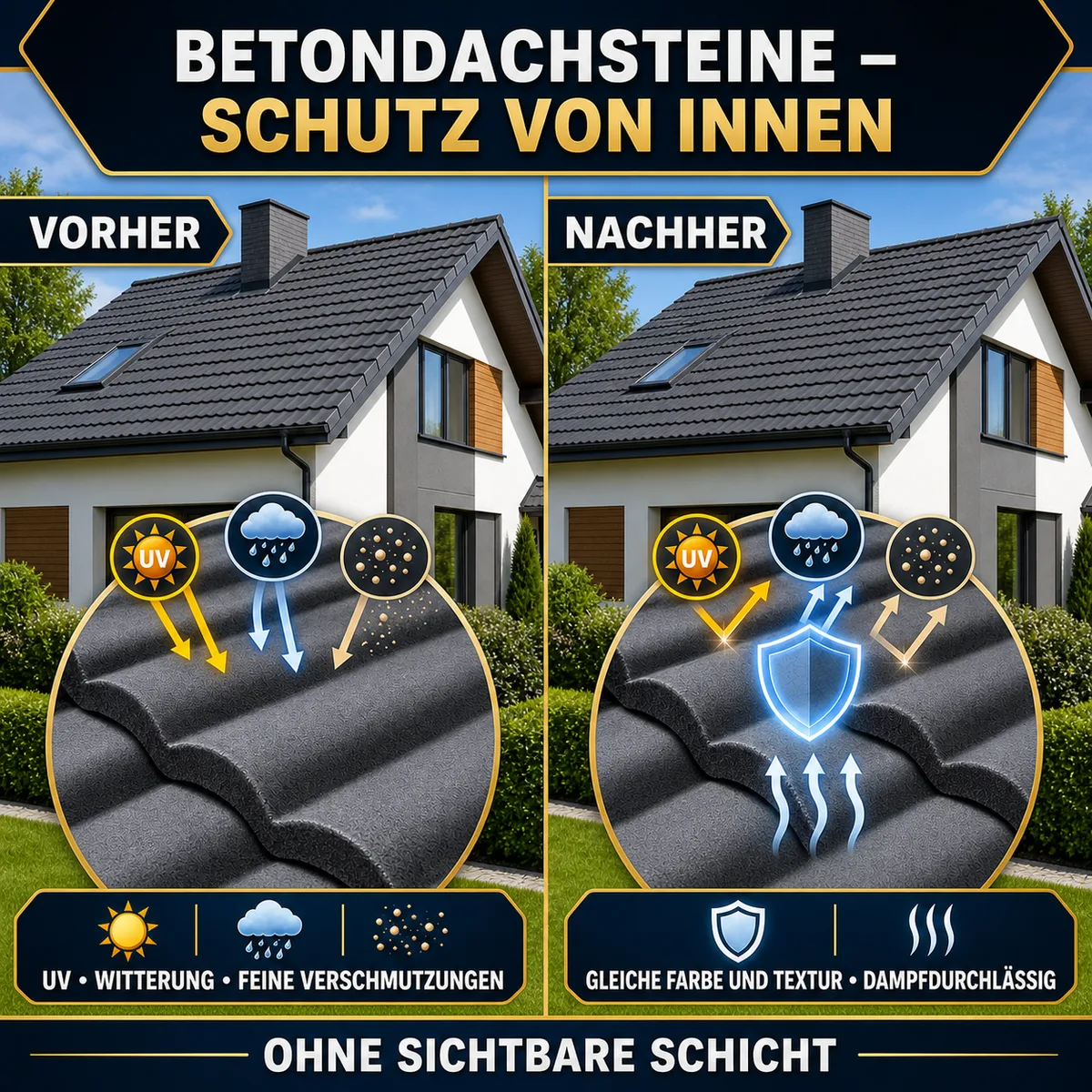 ESANDOL pro line Schutzschicht Betonziegel