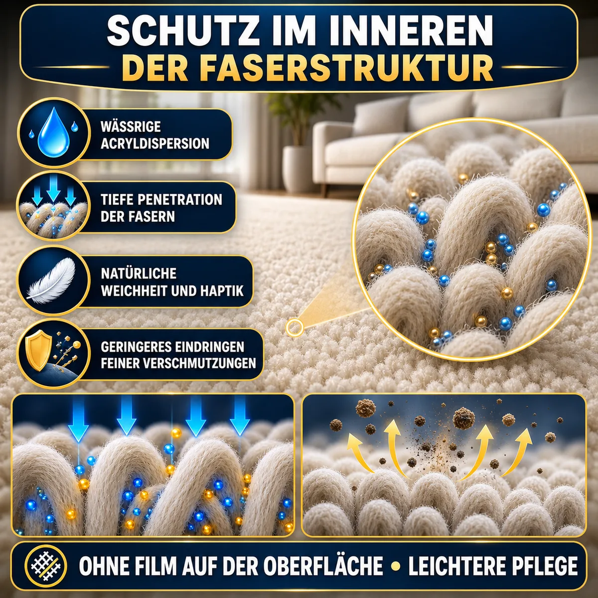 ESANDOL pro line Schutzschicht Teppich