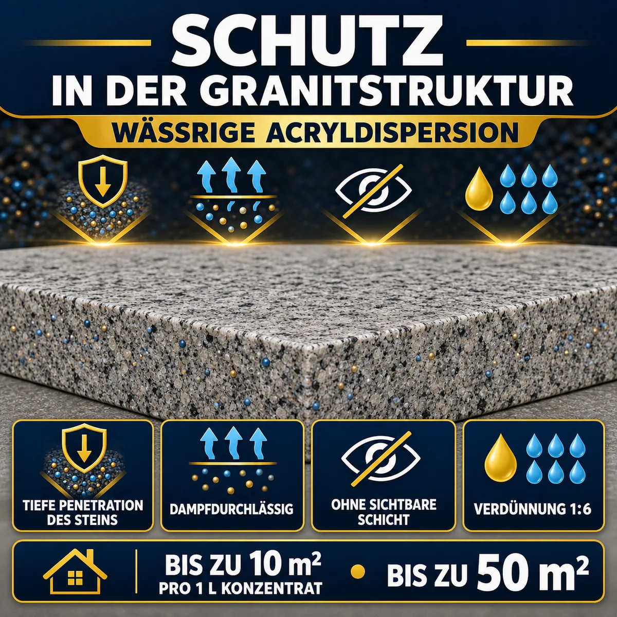 ESANDOL pro line Schutzschicht Granit