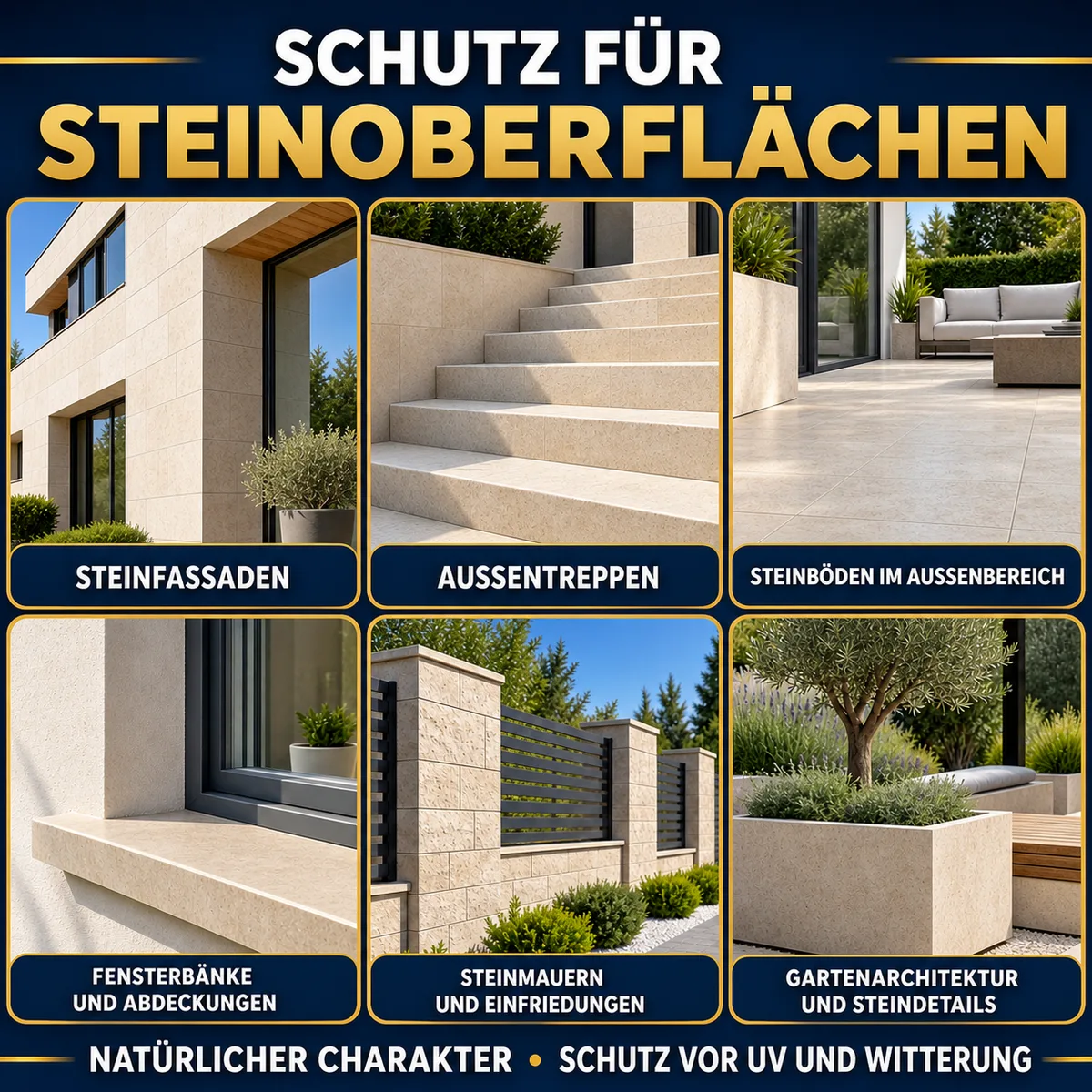 ESANDOL pro line Schutzschicht Stein