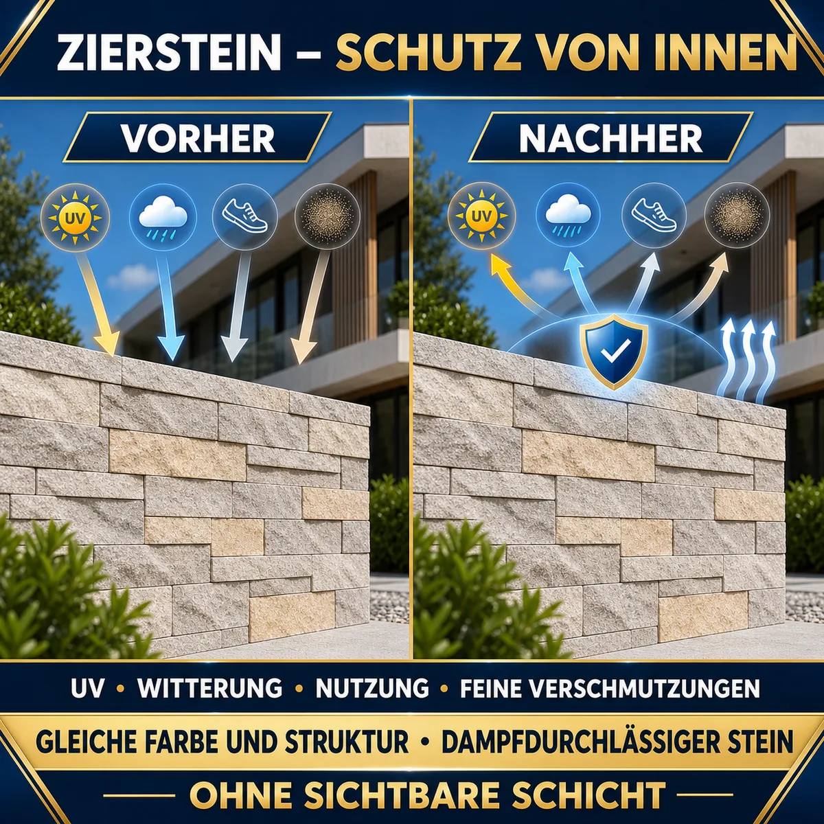 ESANDOL pro line Schutzschicht für Ziersteine