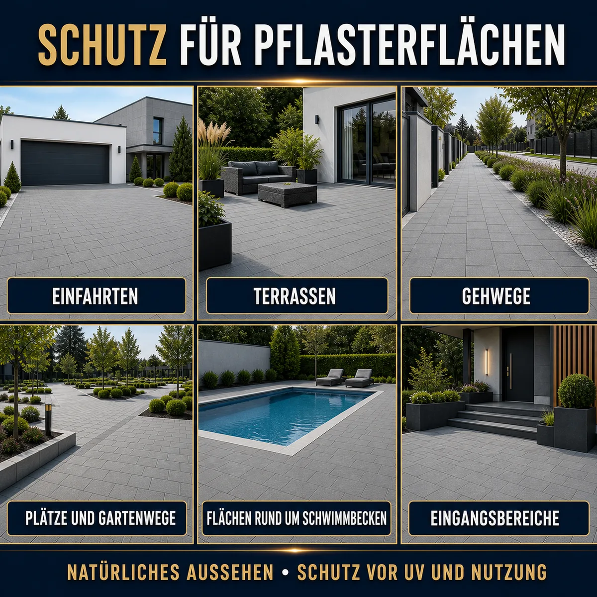 ESANDOL pro line Schutzschicht Pflasterstein