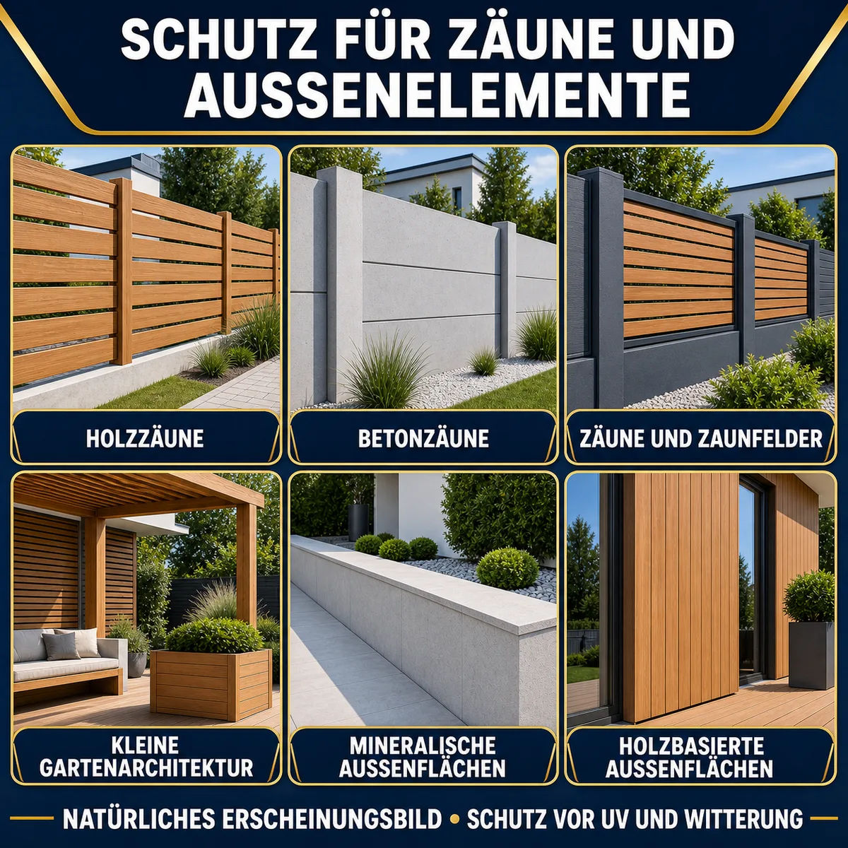 ESANDOL pro line Schutzschicht Zaun