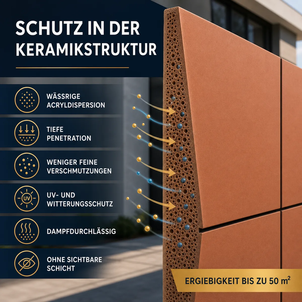 ESANDOL pro line Schutzschicht Keramikpaneele