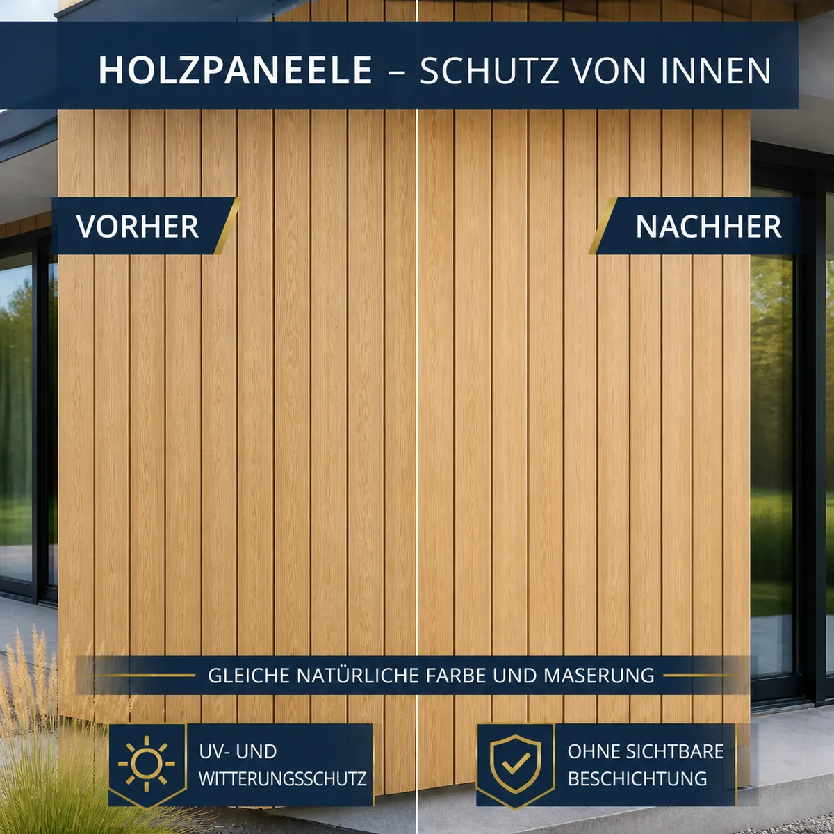 ESANDOL pro line Schutzbelag Holzpaneele