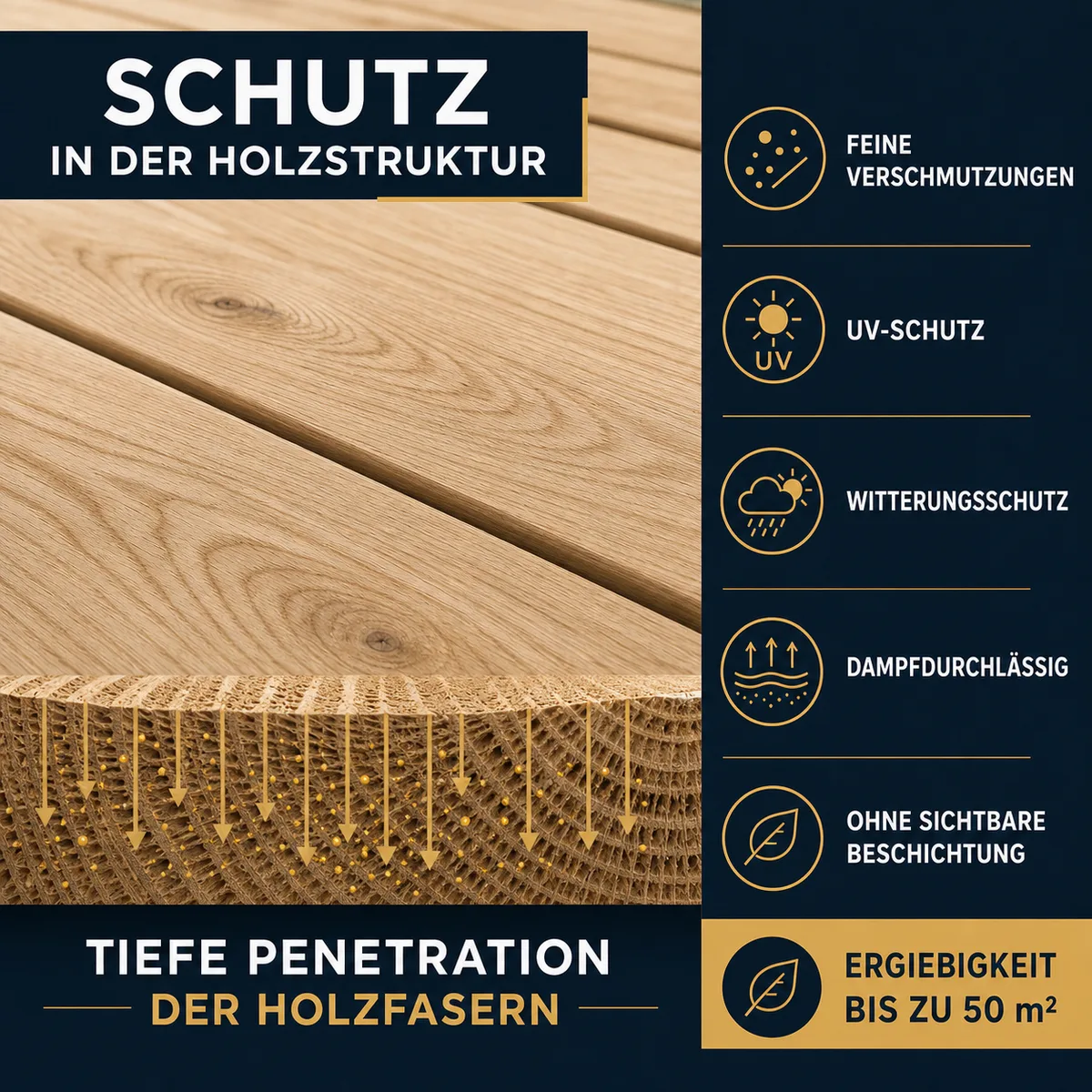 ESANDOL pro line Schutzbelag Holzpaneele