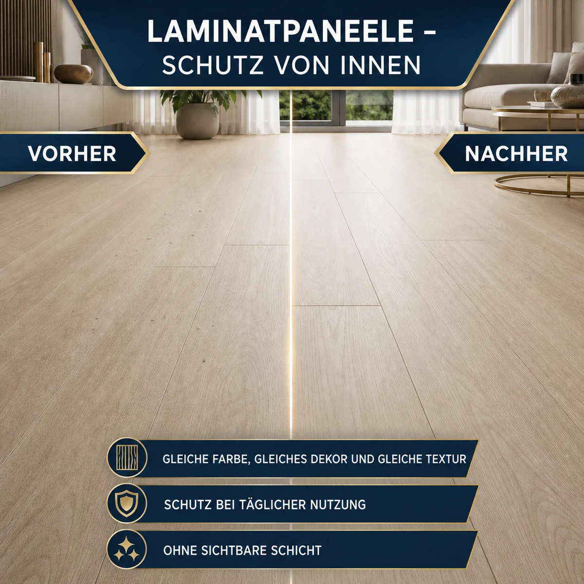 ESANDOL pro line Schutzanstrich Laminatpaneele