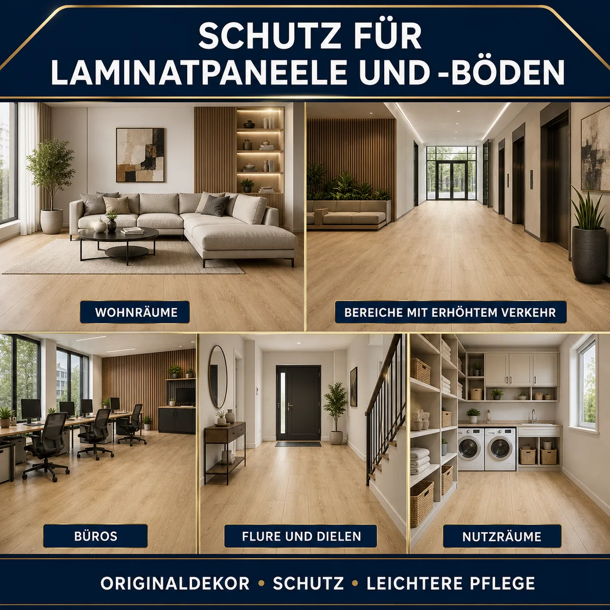 ESANDOL pro line Schutzanstrich Laminatpaneele