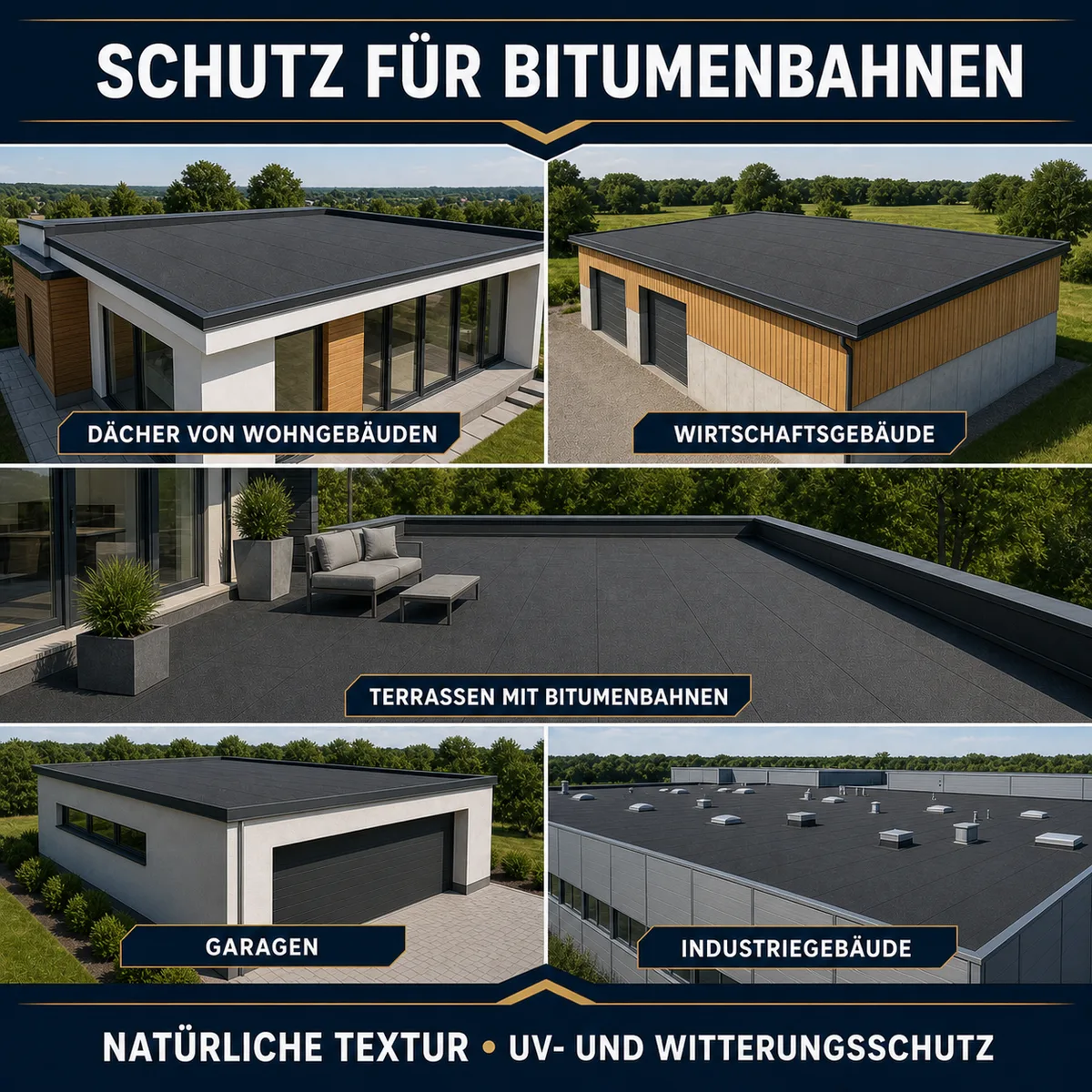 ESANDOL pro line Schutzanstrich Bitumenbahn