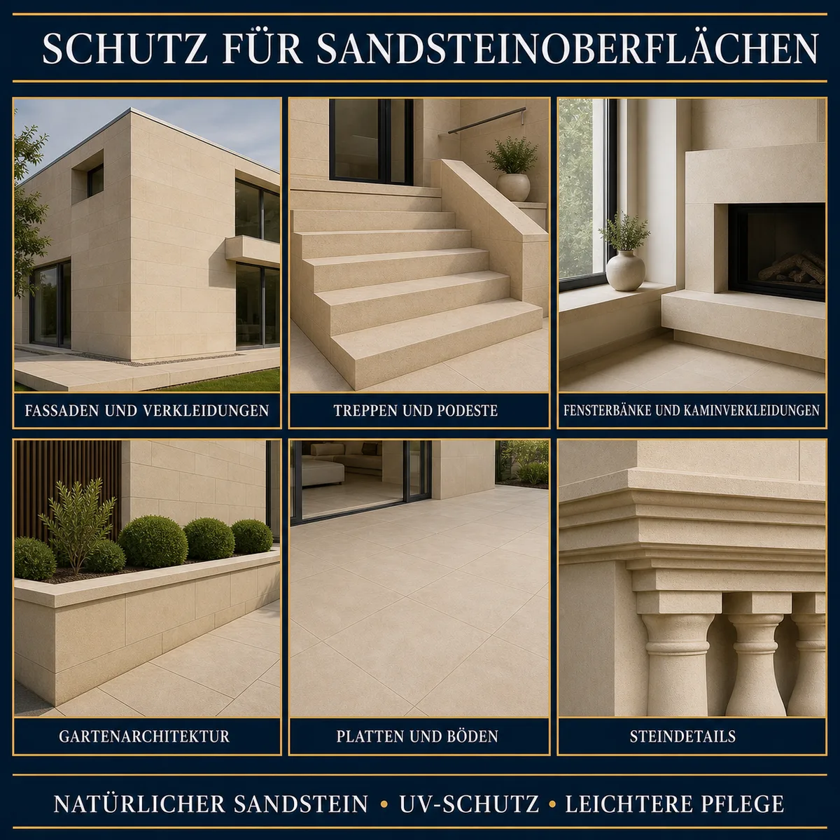 ESANDOL pro line Schutzanstrich Sandstein