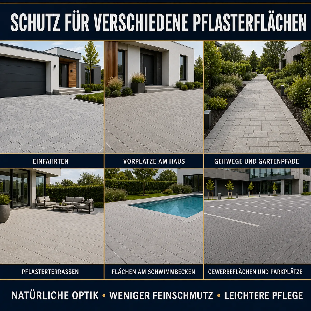 ESANDOL pro line Polymerbeschichtung Pflasterstein