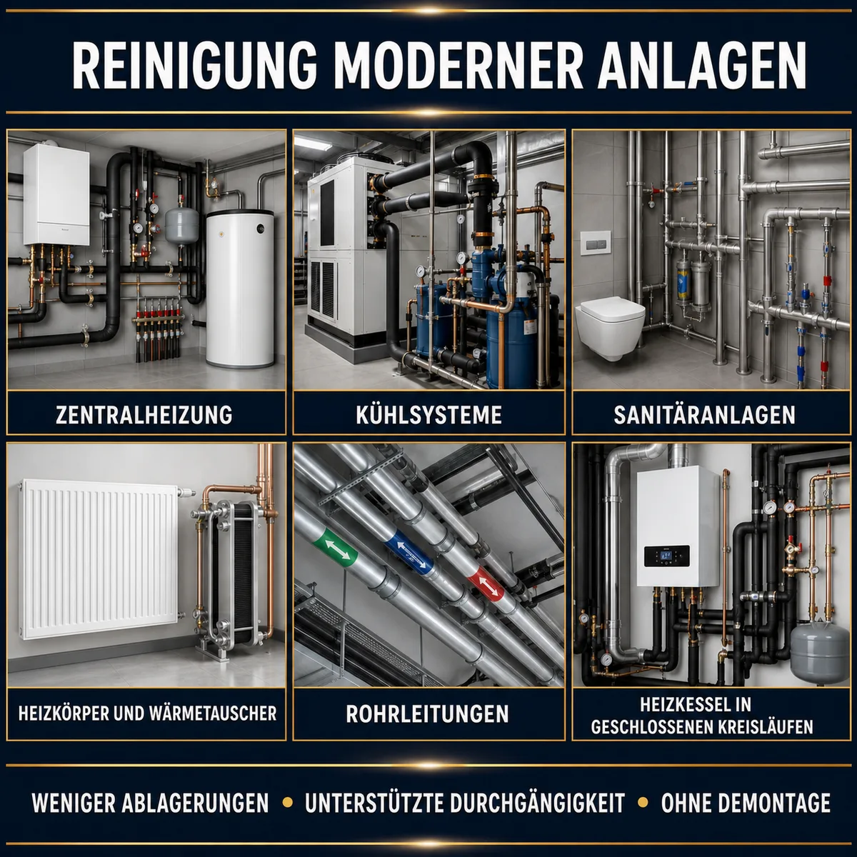 ESANDOL pro line Reinigungspräparat Zentralheizungsanlagen