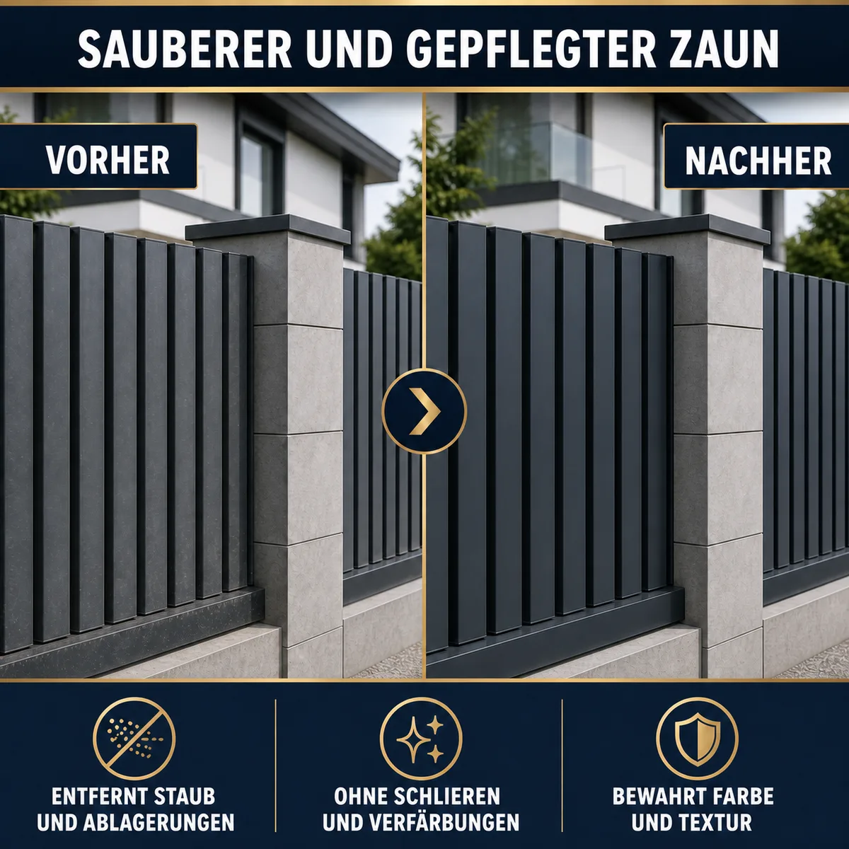 ESANDOL pro line Reinigungspräparat Zaun