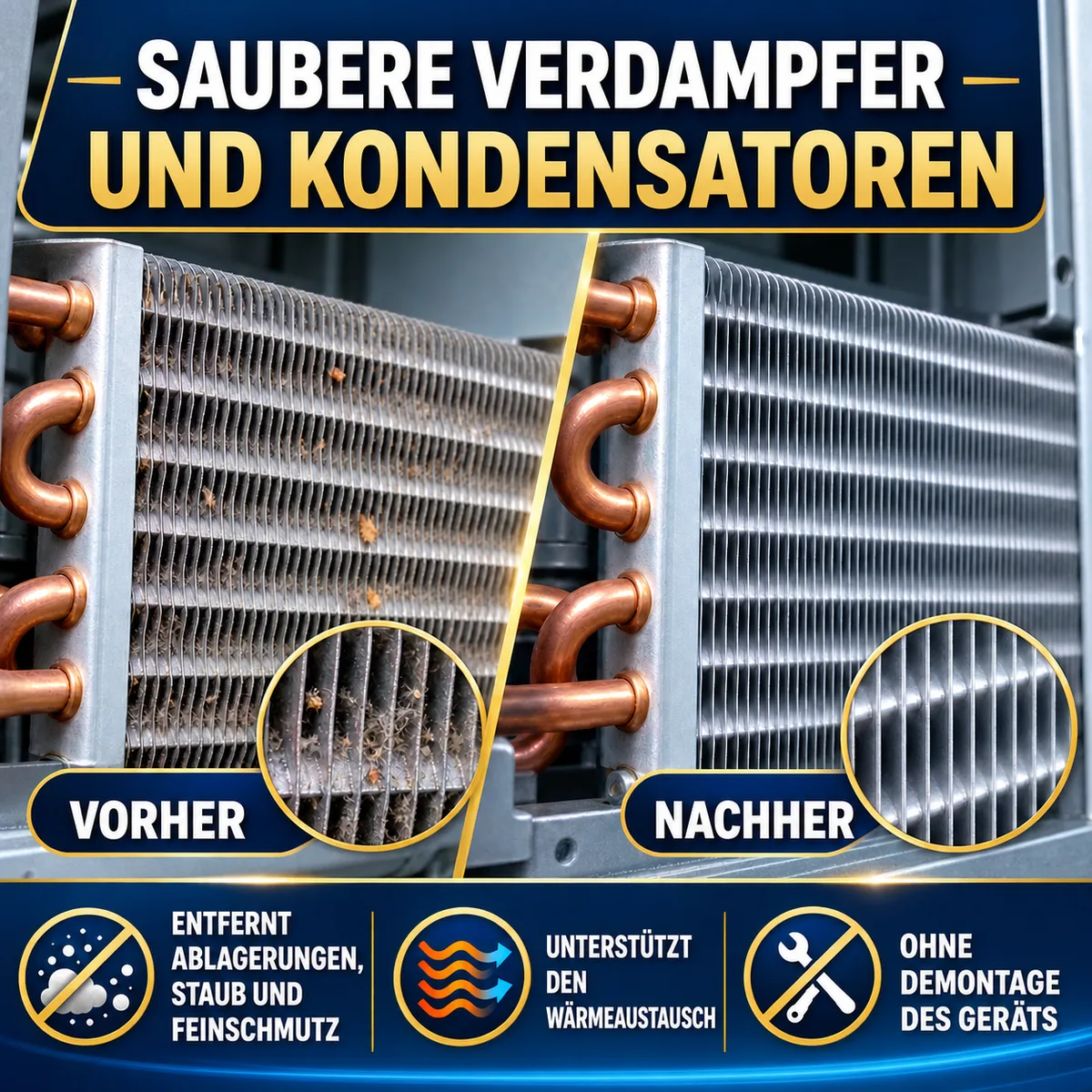 ESANDOL pro line Reinigungspräparat Verdampfer und Kondensatoren