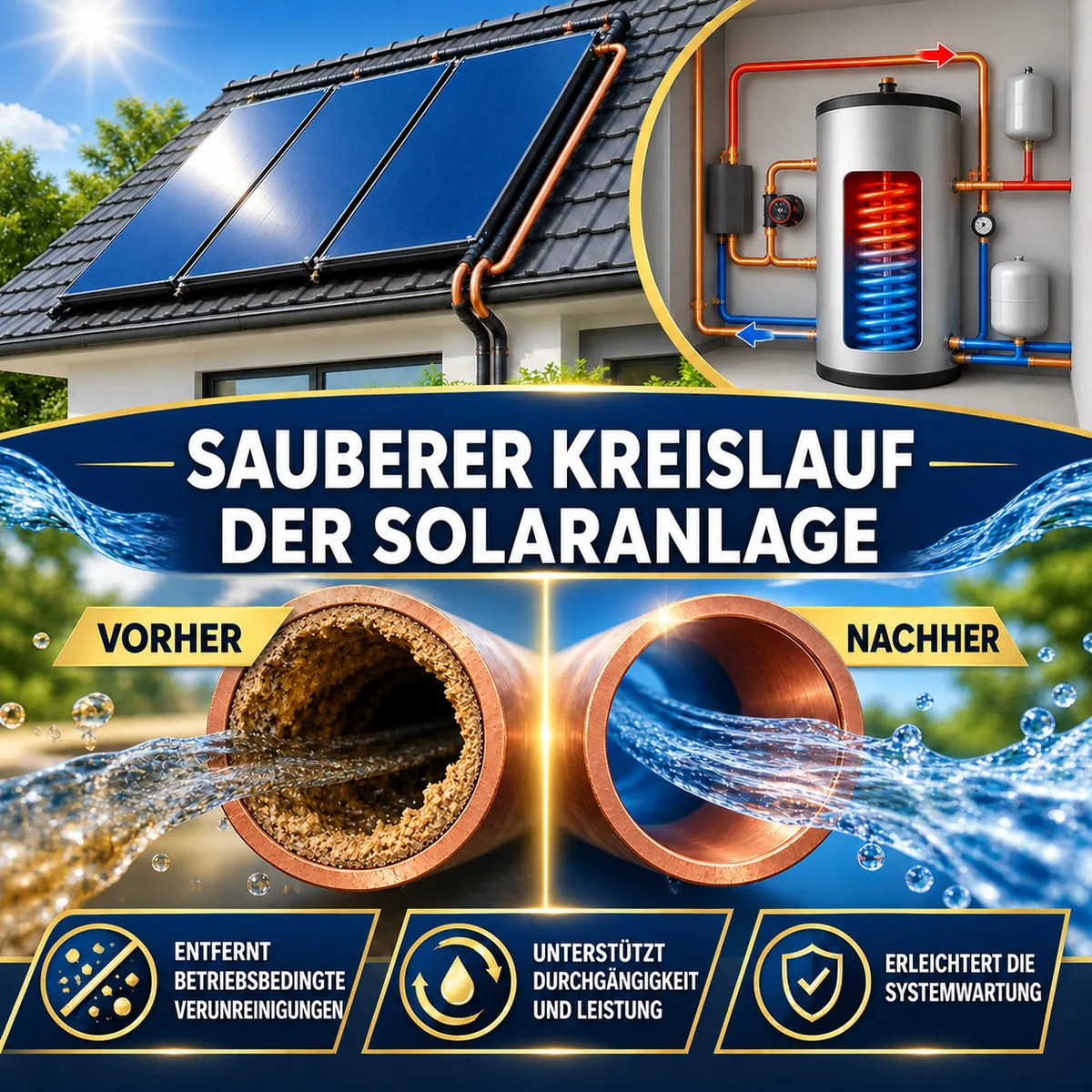 ESANDOL pro line Reinigungspräparat Solaranlagen