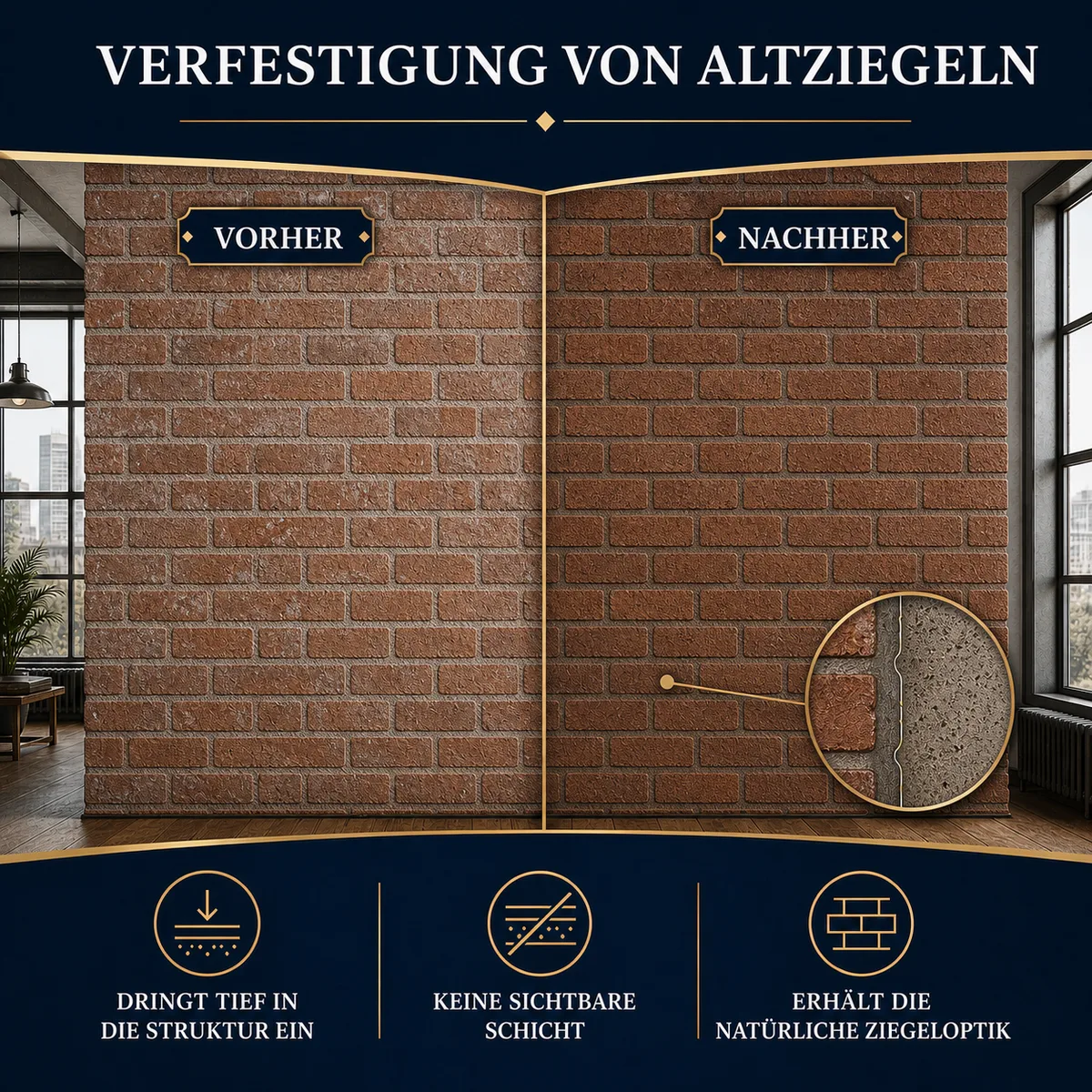 ESANDOL pro line Grundierungspräparat altes Mauerwerk