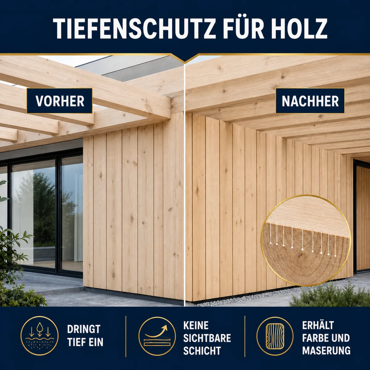ESANDOL pro Polymerbeschichtung Holzkonstruktionen
