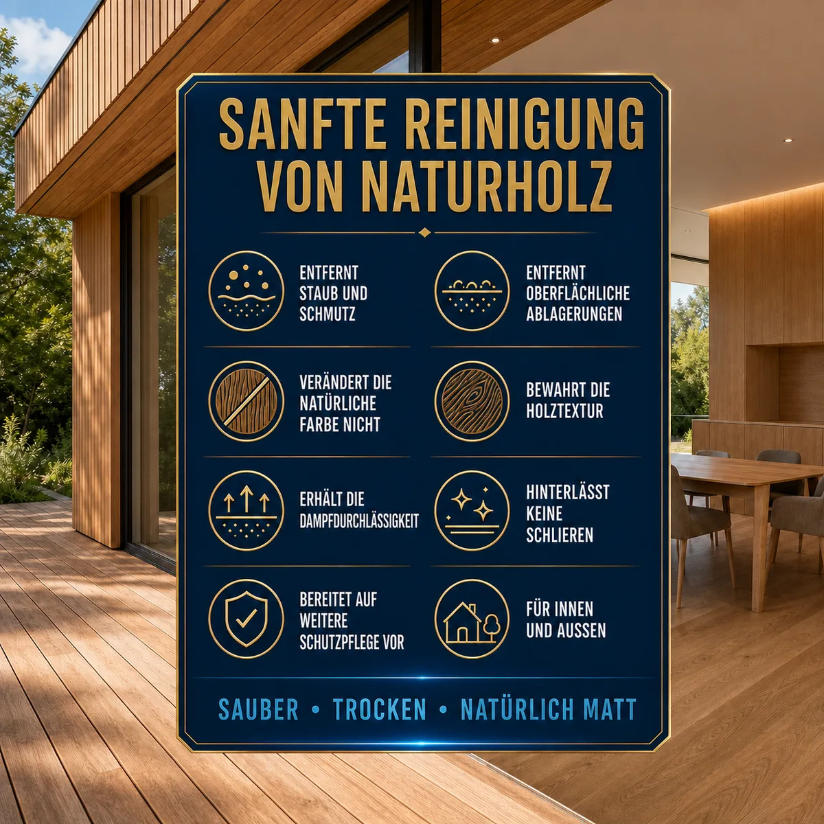 HYDROPROX Reinigung Holz