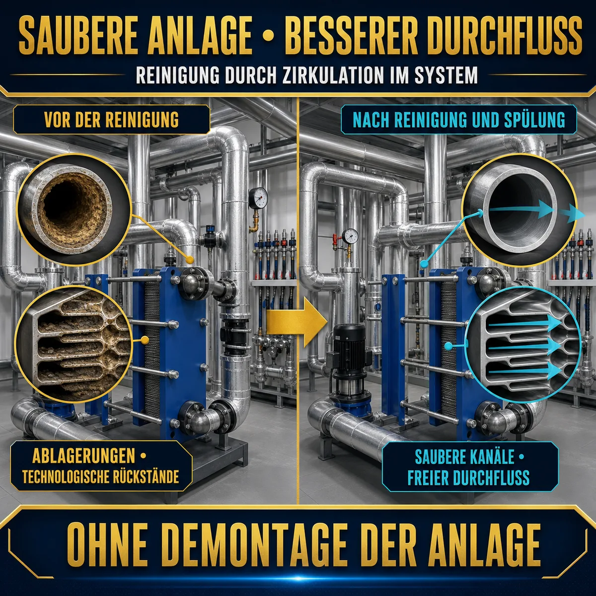 HYDROPROX Reinigung Heizungsanlage