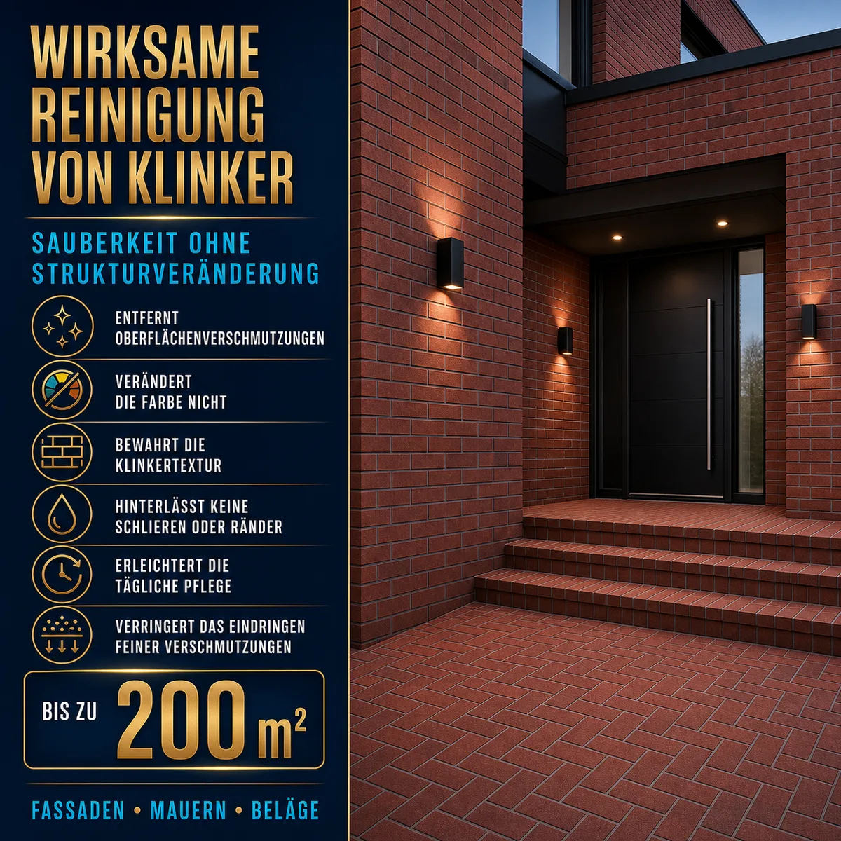 HYDROPROX Reinigung Klinker