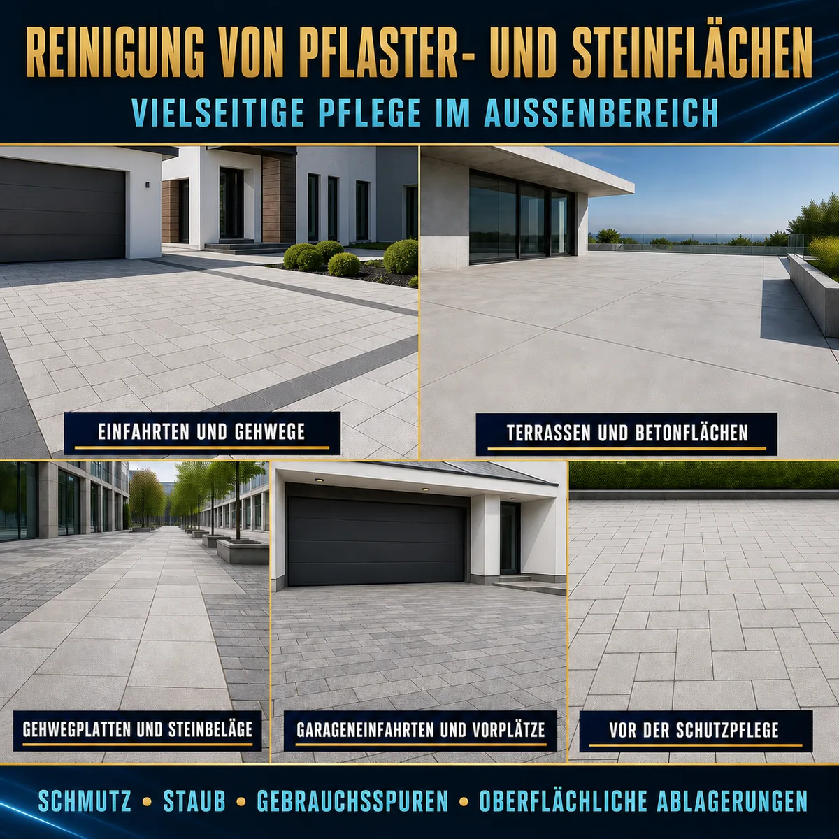 HYDROPROX Reinigung Pflasterstein