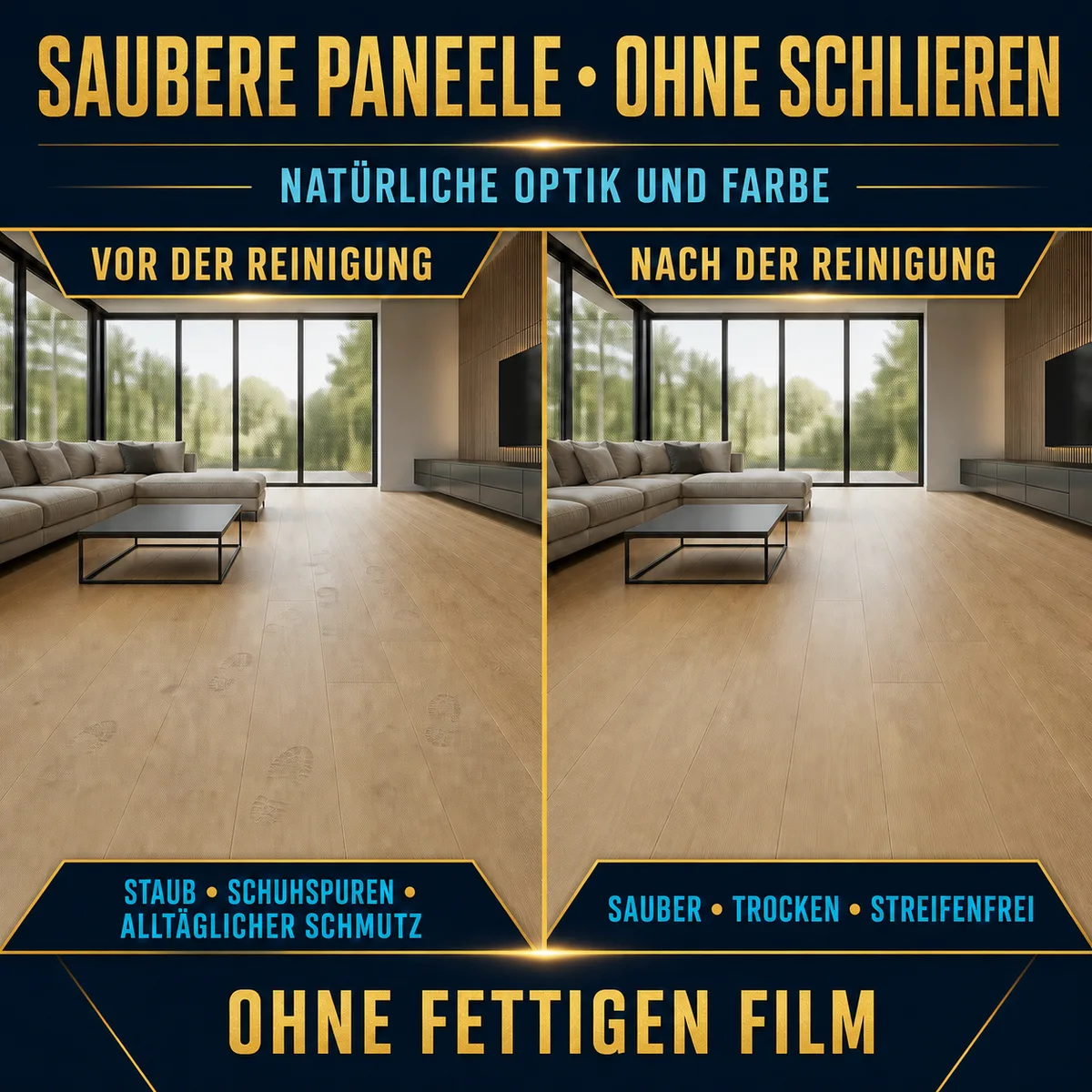 HYDROPROX Reinigung Paneele