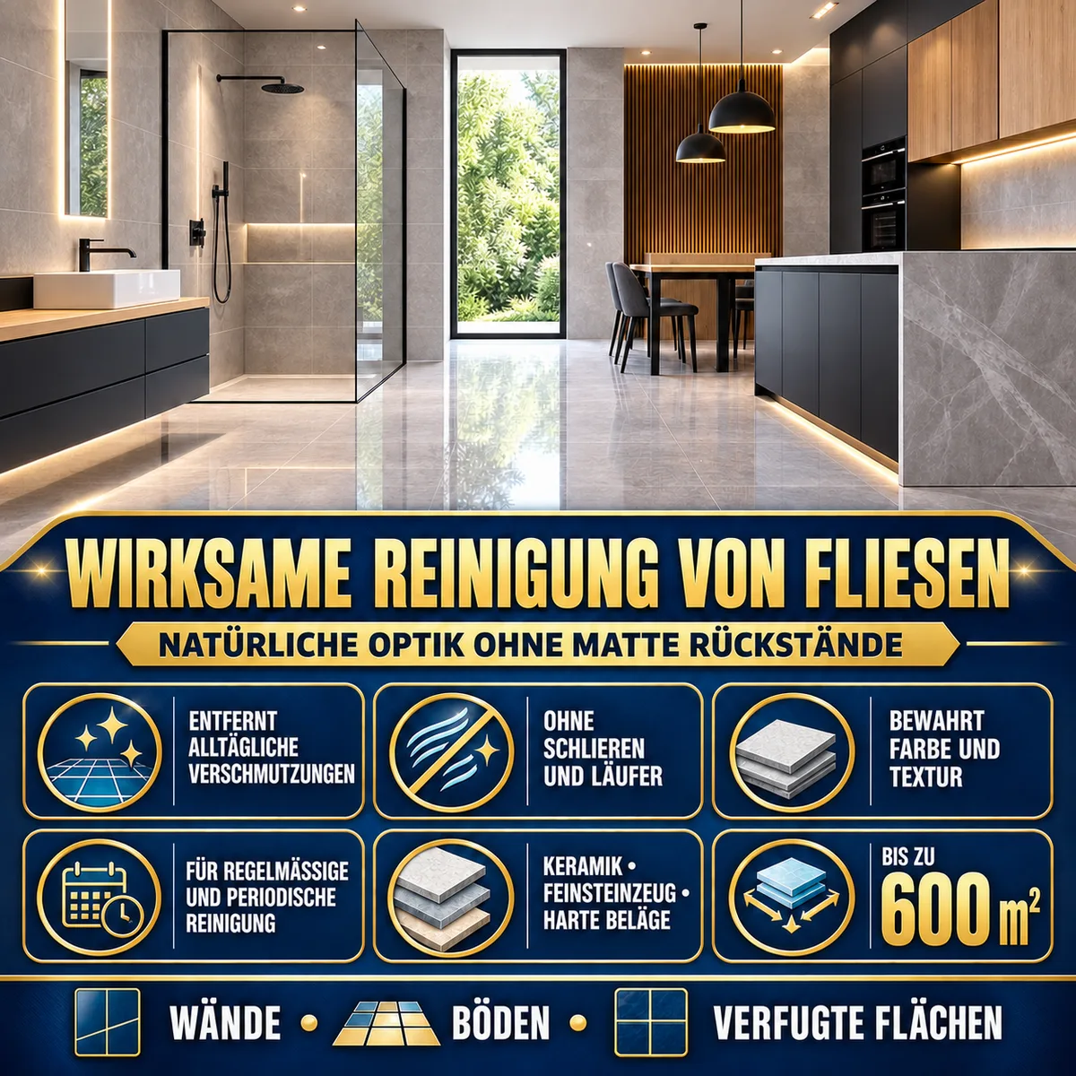 HYDROPROX Reinigung Fliesen