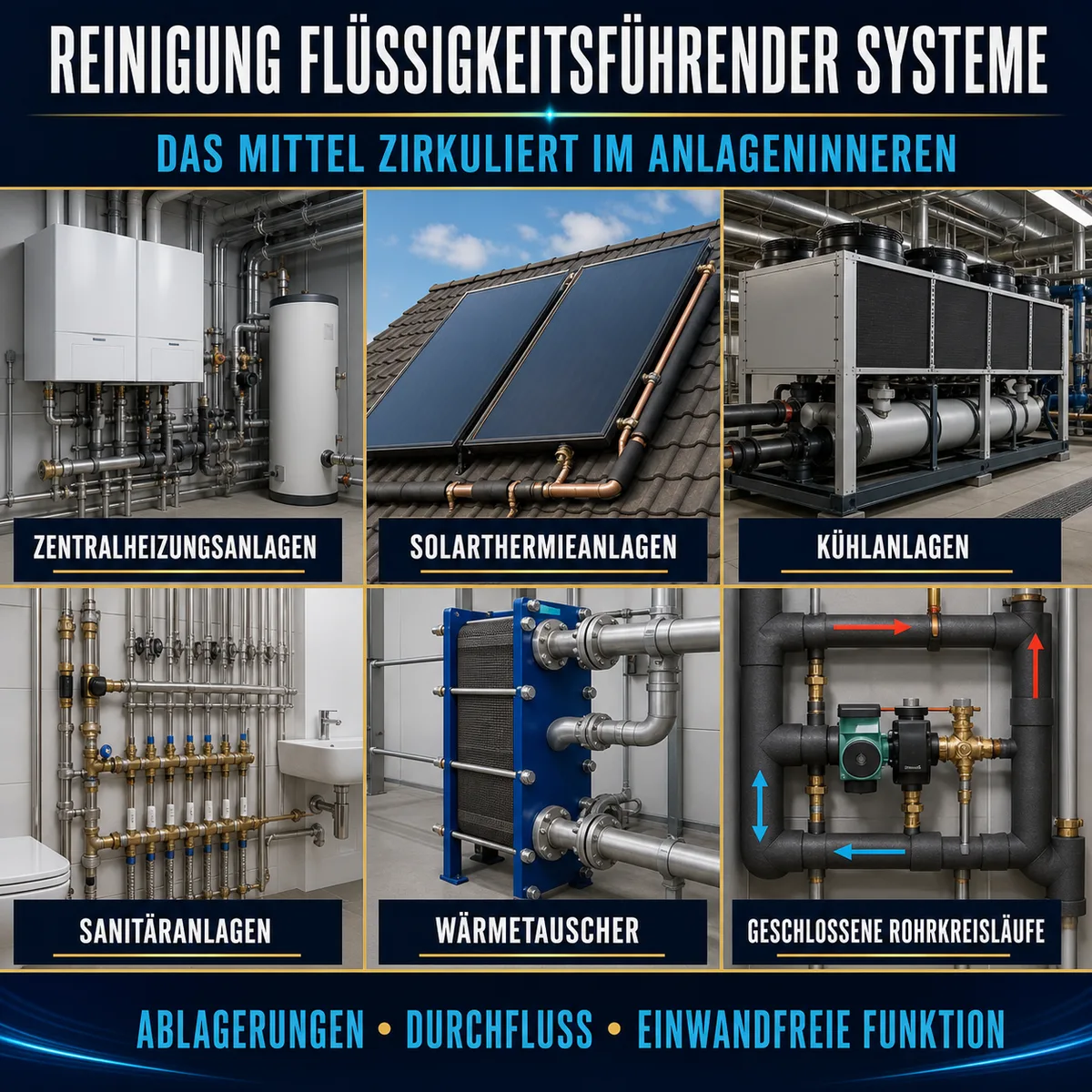 HYDROPROX Reinigung Solarsysteme