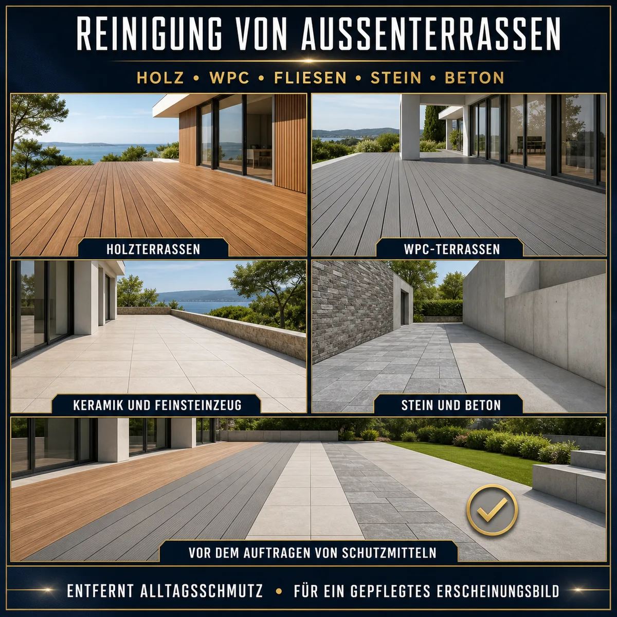 HYDROPROX Reinigung Terrasse