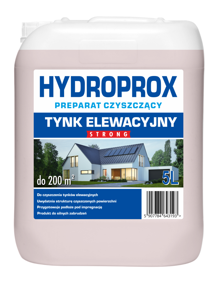 HYDROPROX Reinigung Fassadenputz