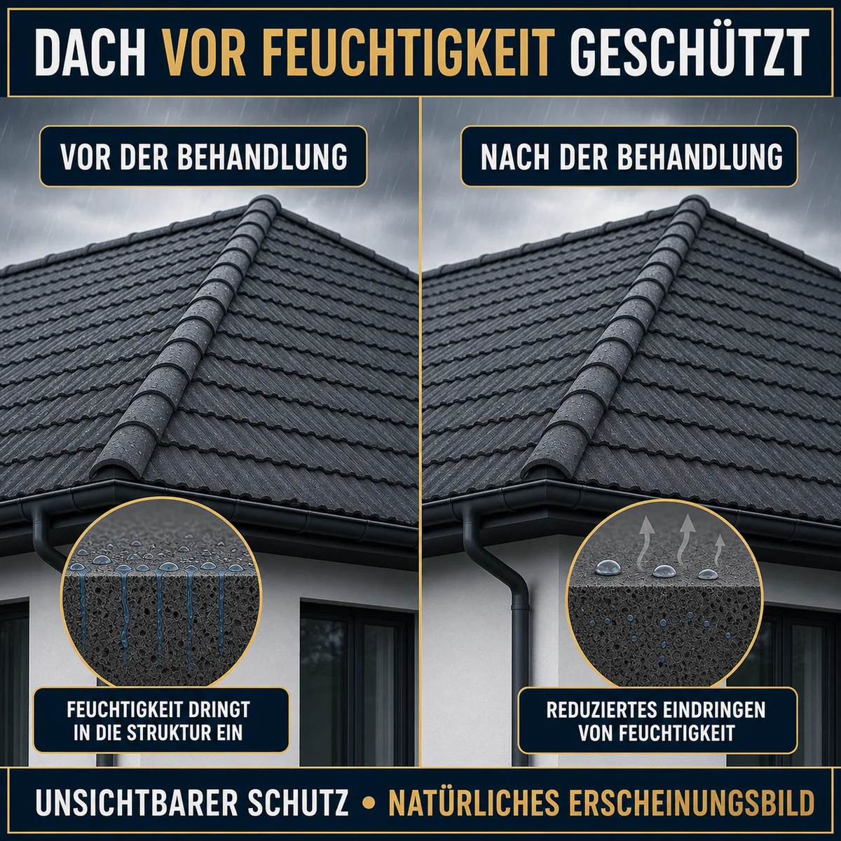 HYDROPROX Feuchtigkeitsschutzimprägnierung Dach
