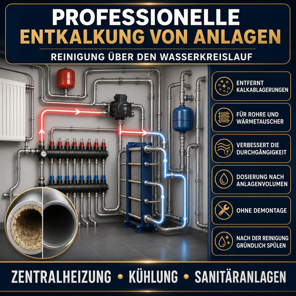 HYDROPROX Entkalker Waschmaschine