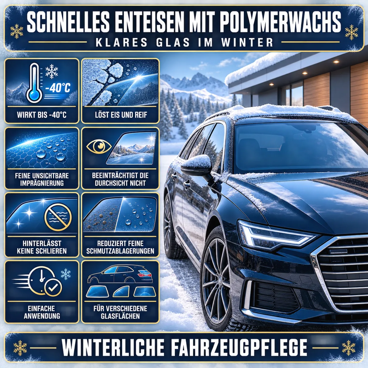 HYDROPROX Scheibenenteiser mit Polymerwachs -40°C