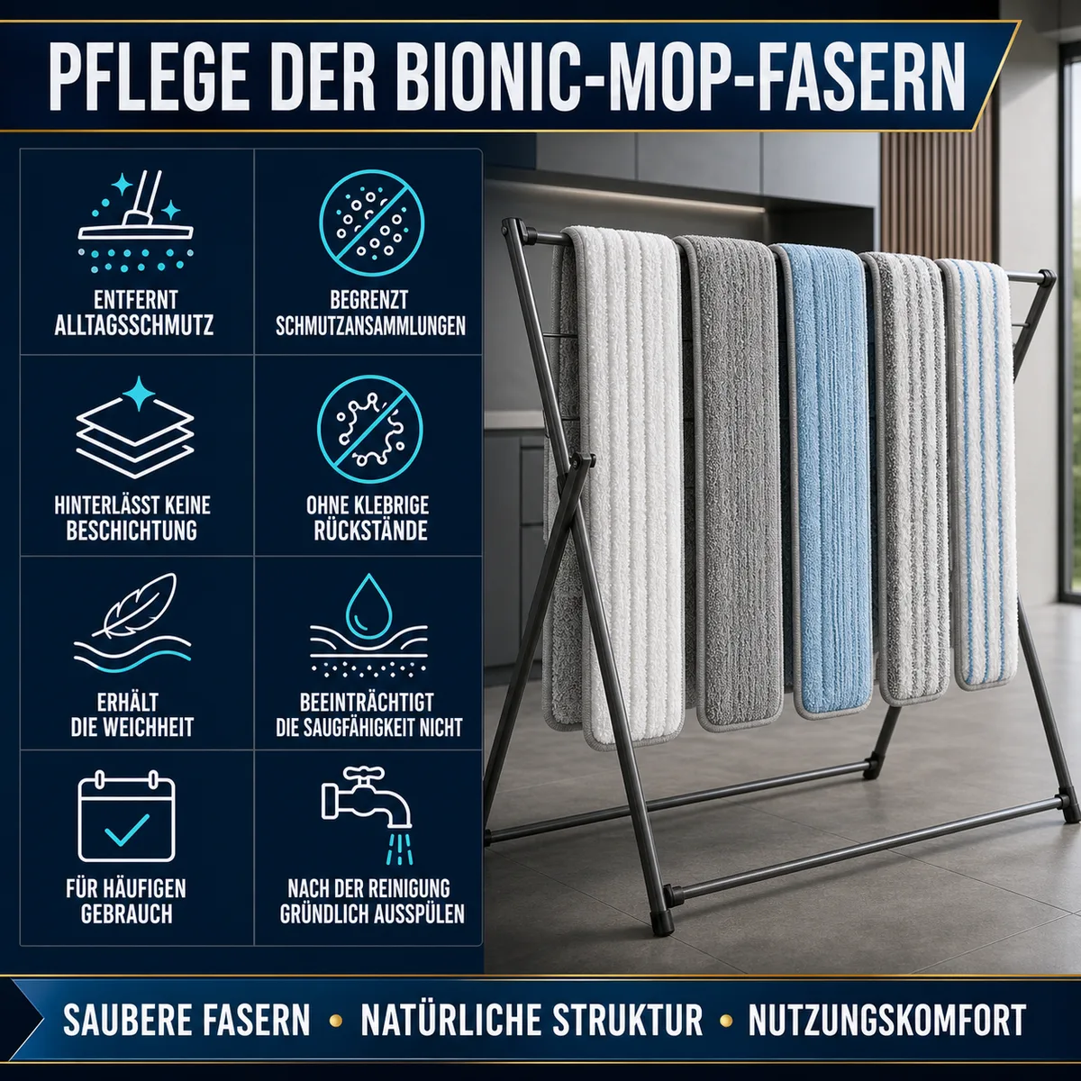 HYDROPROX Reinigungsflüssigkeit für bionische Wischmopps