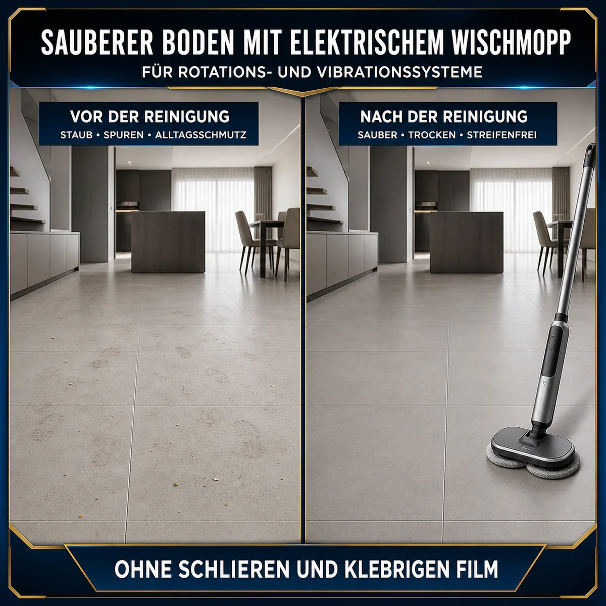 HYDROPROX Reinigungsflüssigkeit für elektrische Wischmopps