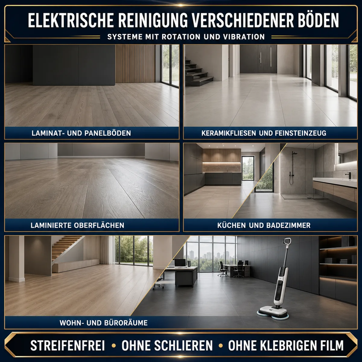 HYDROPROX Reinigungsflüssigkeit für elektrische Wischmopps