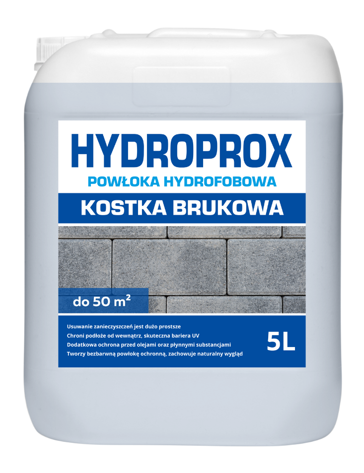 HYDROPROX Hydrophobe Beschichtung Pflastersteine