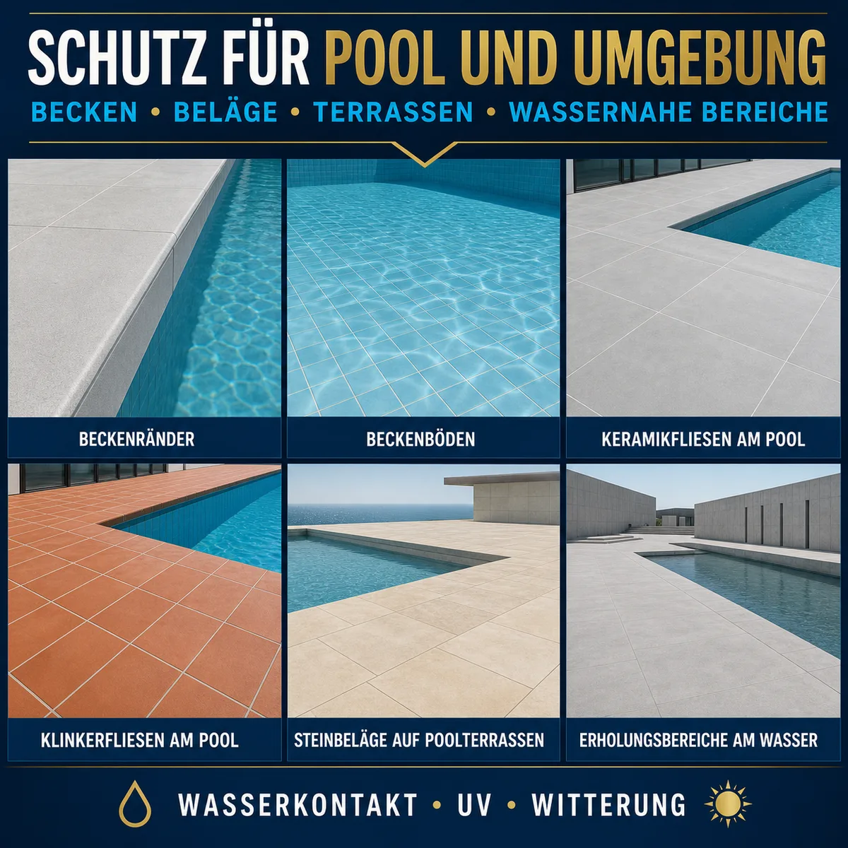 HYDROPROX Schutzschicht Schwimmbecken