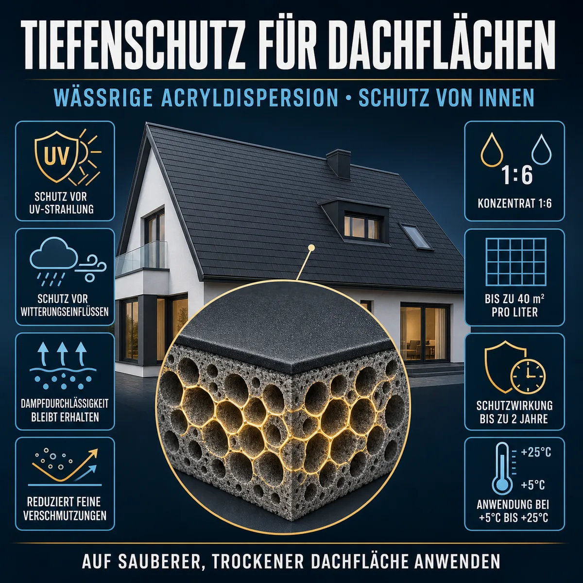 HYDROPROX Schutzschicht Dach