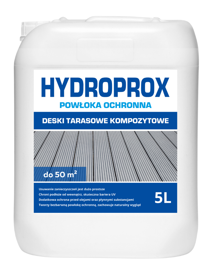 HYDROPROX Schutzschicht Verbund-Terrassendielen