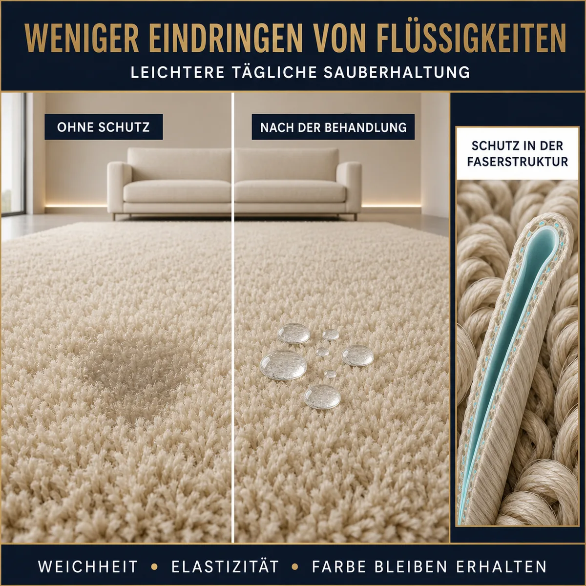 HYDROPROX Schutzschicht Teppich