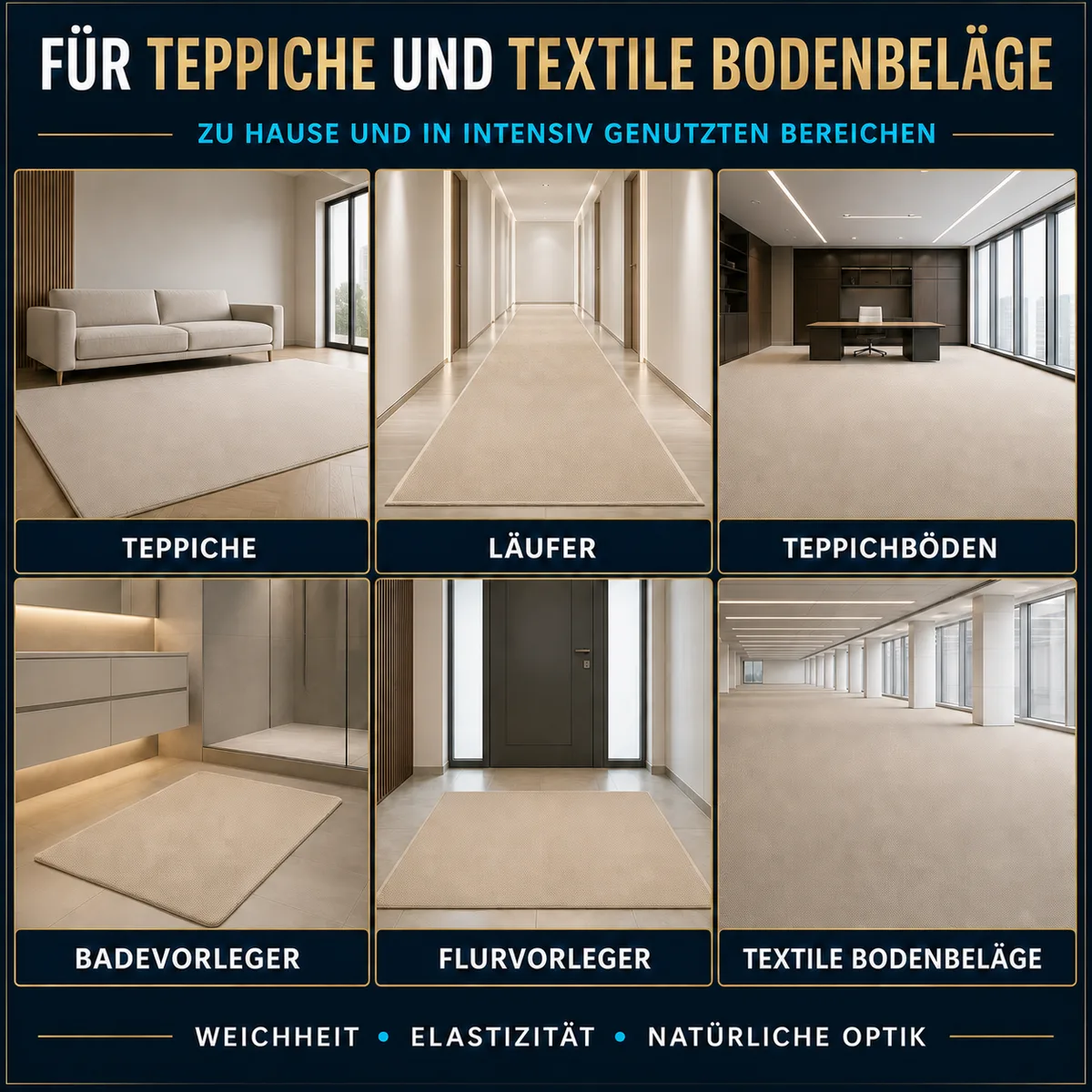 HYDROPROX Schutzschicht Teppich