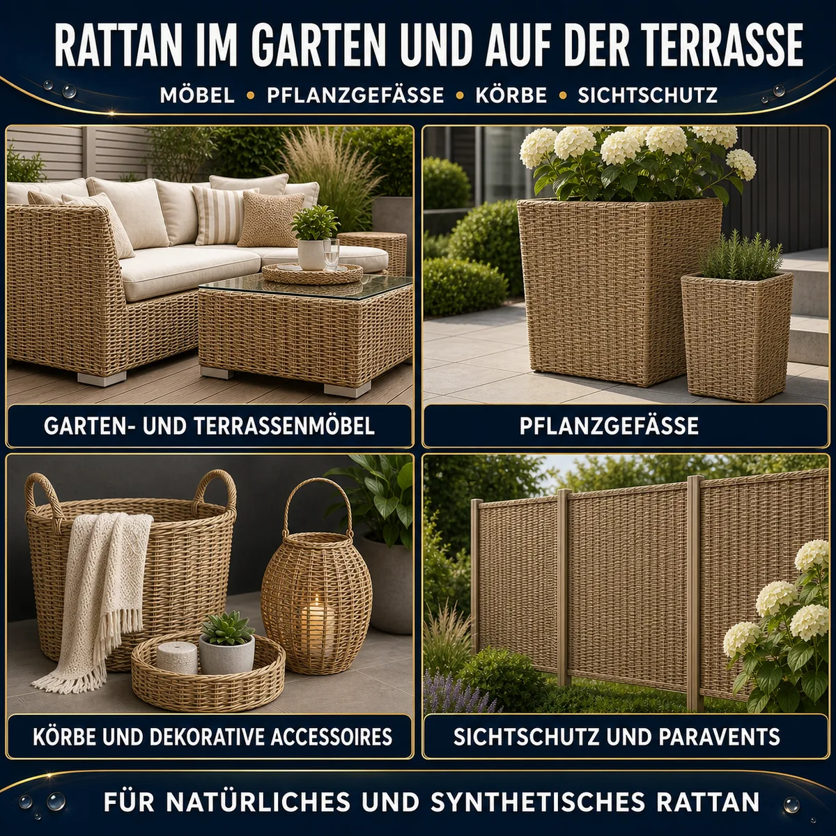 HYDROPROX Hydrophobe Schutzschicht Rattan