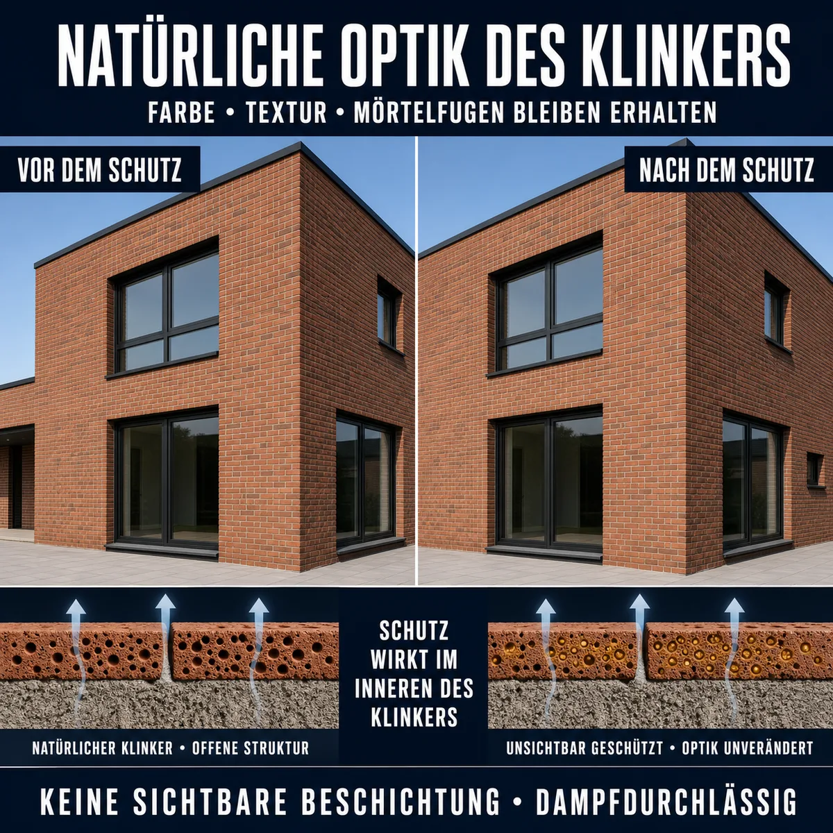 HYDROPROX Schutzschicht Klinker