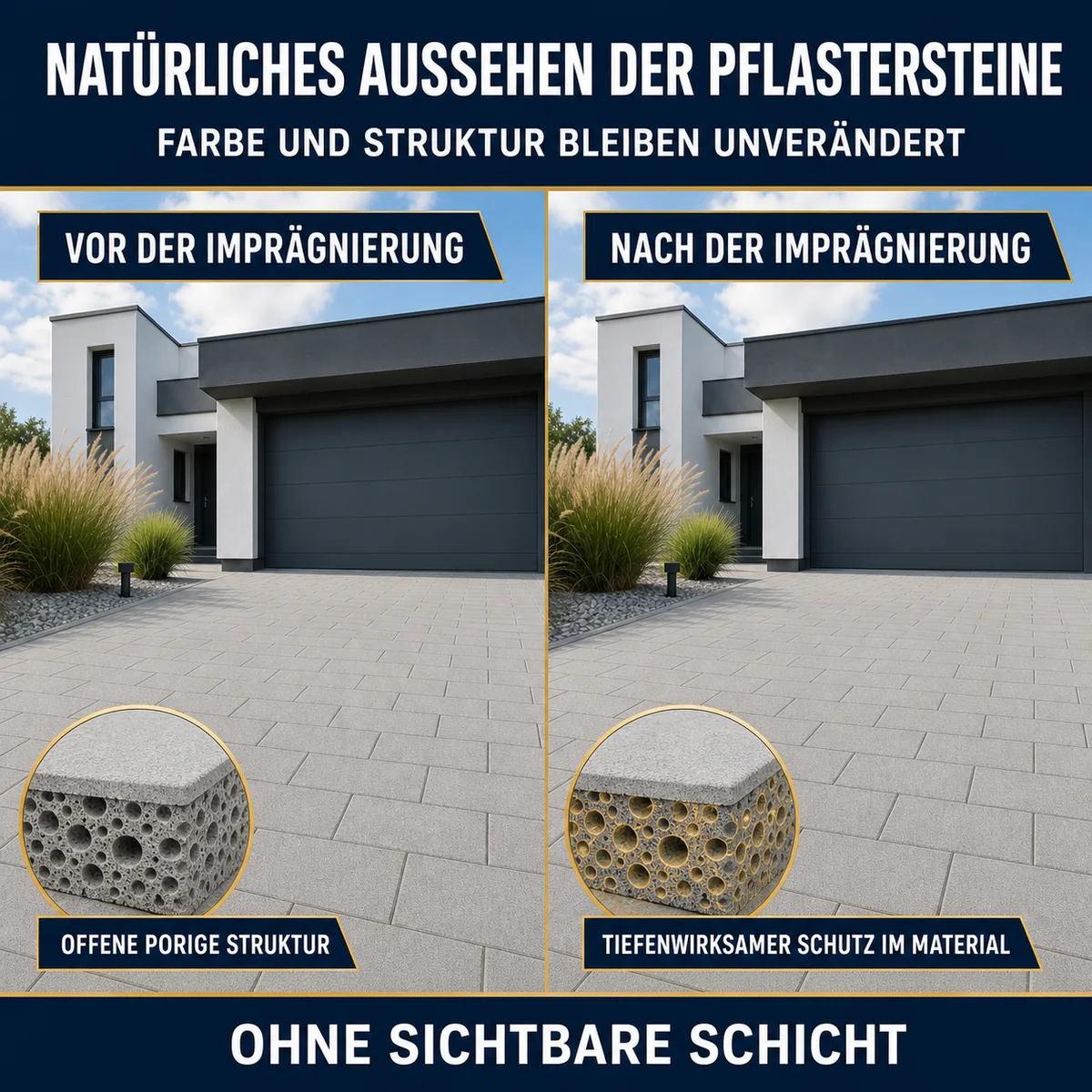 HYDROPROX Pflasterstein-Imprägnierung