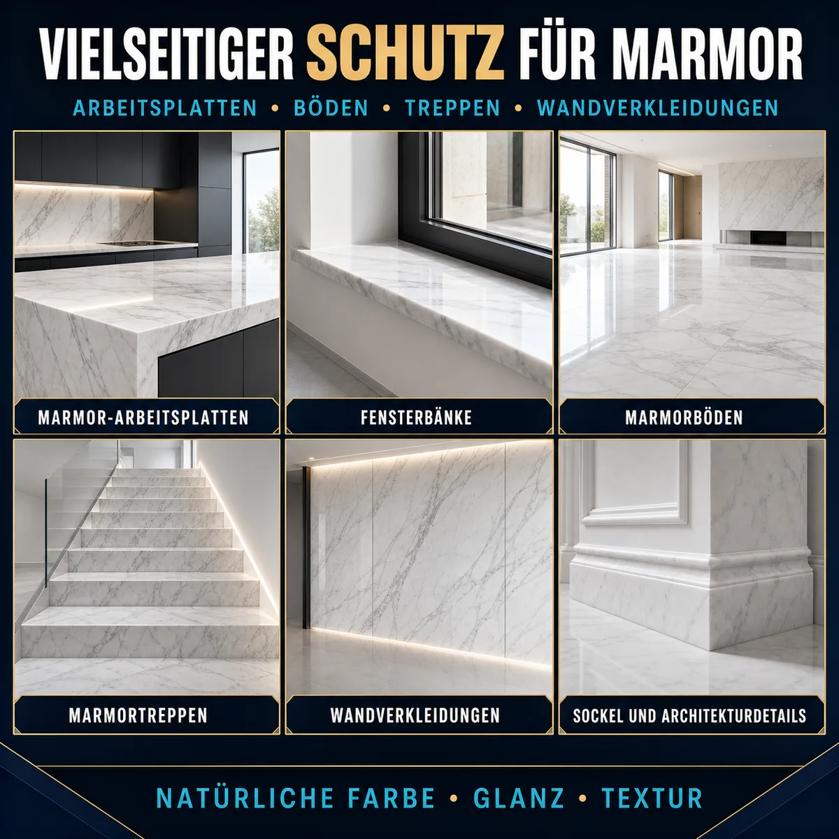 HYDROPROX Schutzschicht Marmor