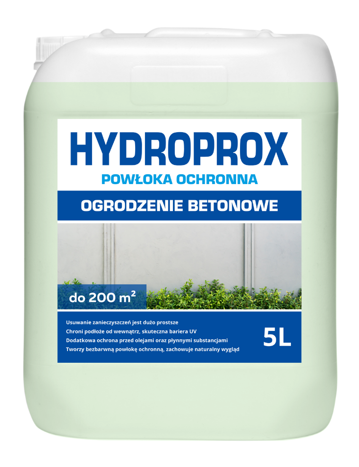 HYDROPROX Schutzschicht Betonzäune