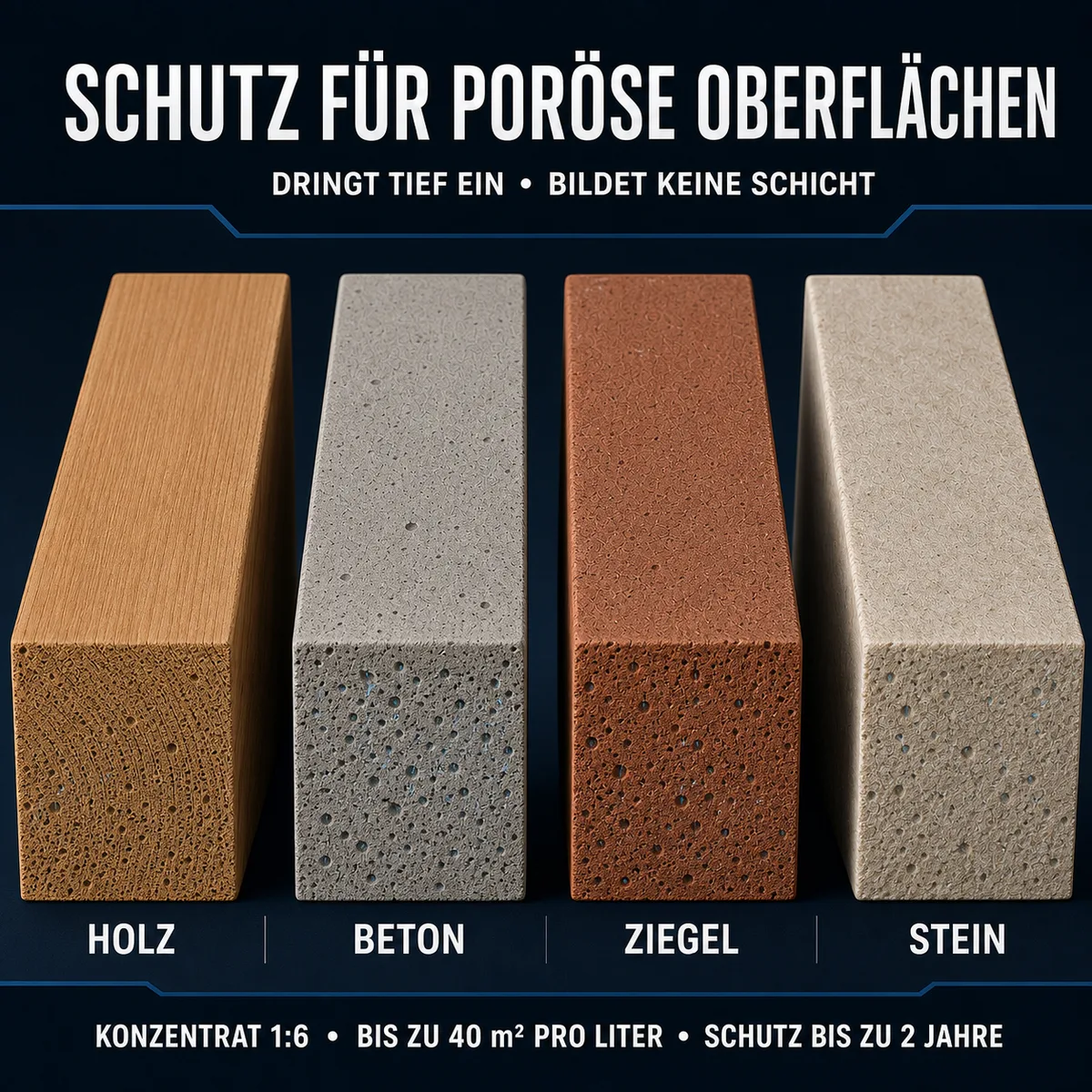 HYDROPROX Schutzschicht Zaun